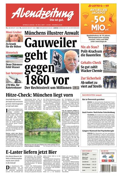Abendzeitung München 2026-06-10