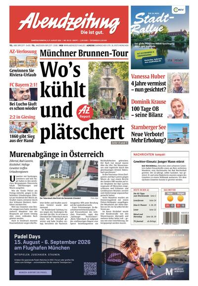 Abendzeitung München 2026-08-08
