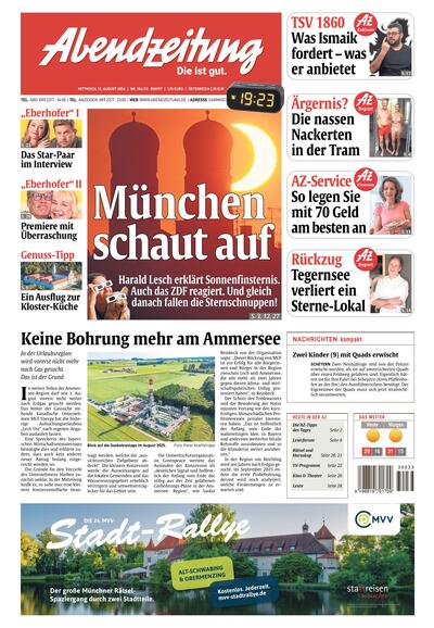 Abendzeitung München 2026-08-12