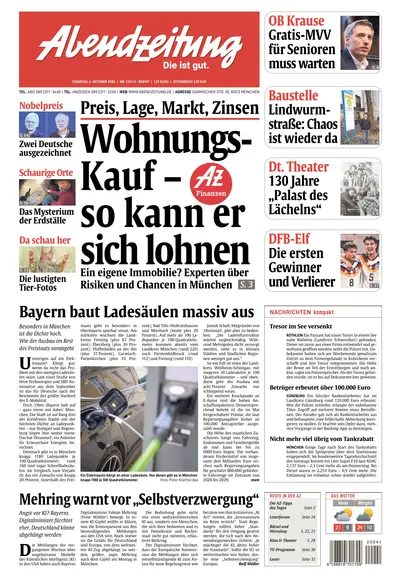 Abendzeitung München 2026-10-06