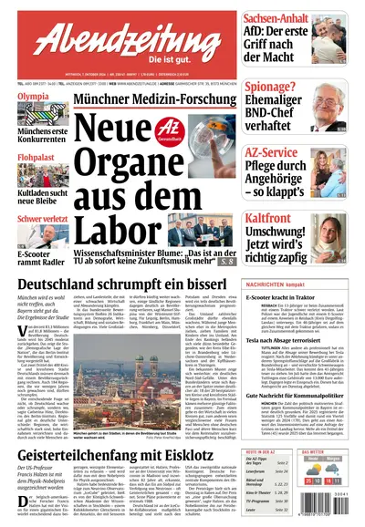 Abendzeitung München 2026-10-07