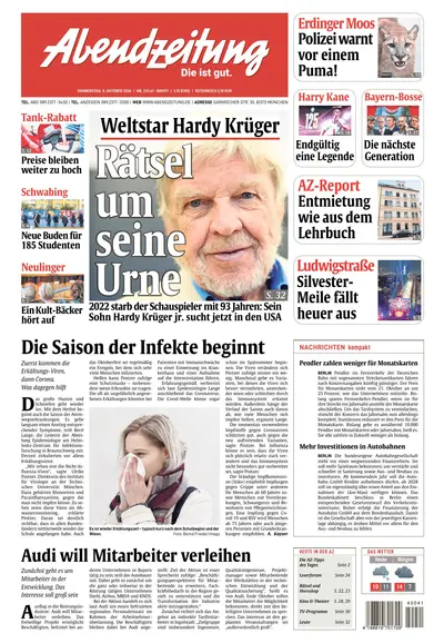 Abendzeitung München 2026-10-08