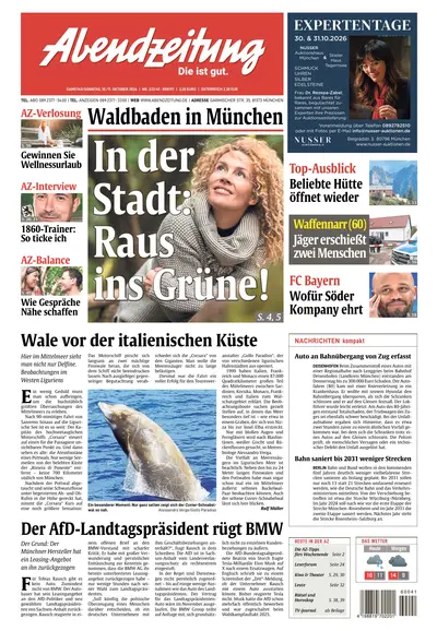 Abendzeitung München 2026-10-10